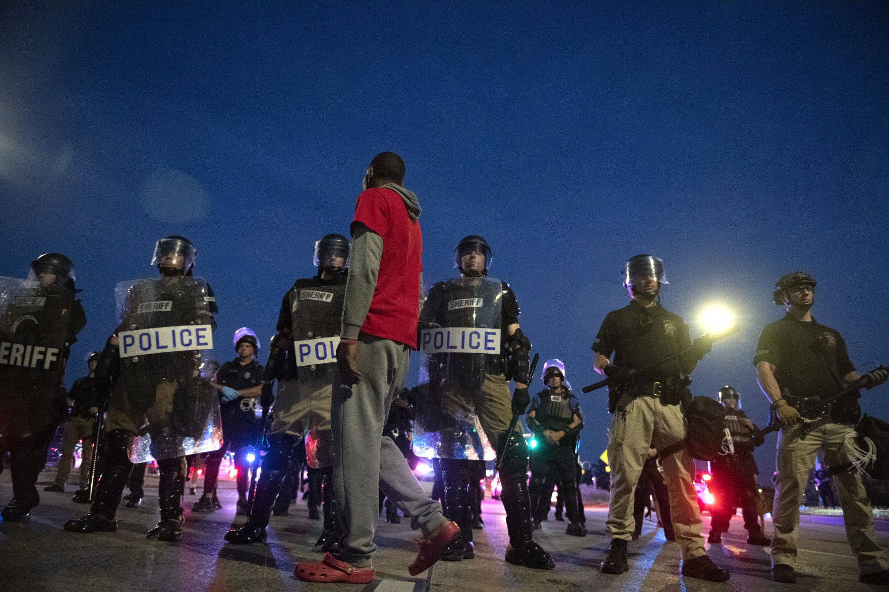 Protest Standoff